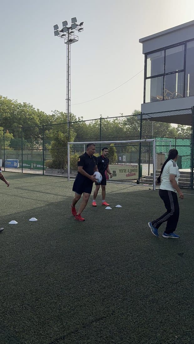 On the pitch